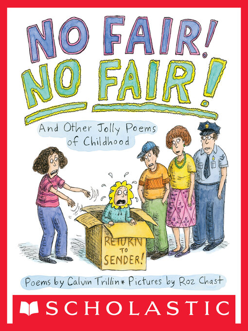 Title details for No Fair! No Fair! by Calvin Trillin - Wait list